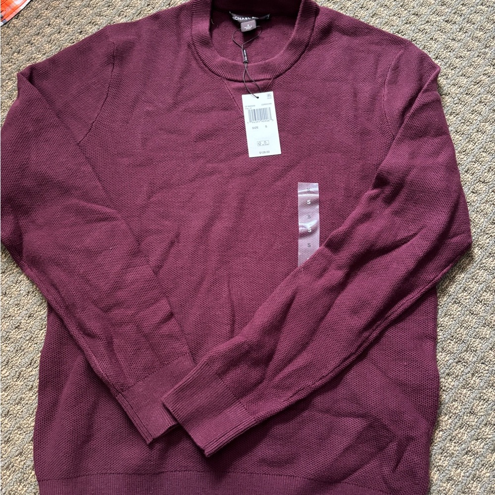 Men's Michael Kors long sleeved sweater. Brand new with tags